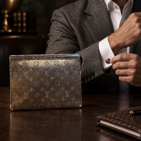 Louis Vuitton Monogram Clutch / Dokumententasche – Pre-Owned